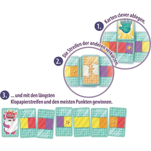 Schmidt Spiele Monsterrolle, Kinderspiel Schlussverkauf