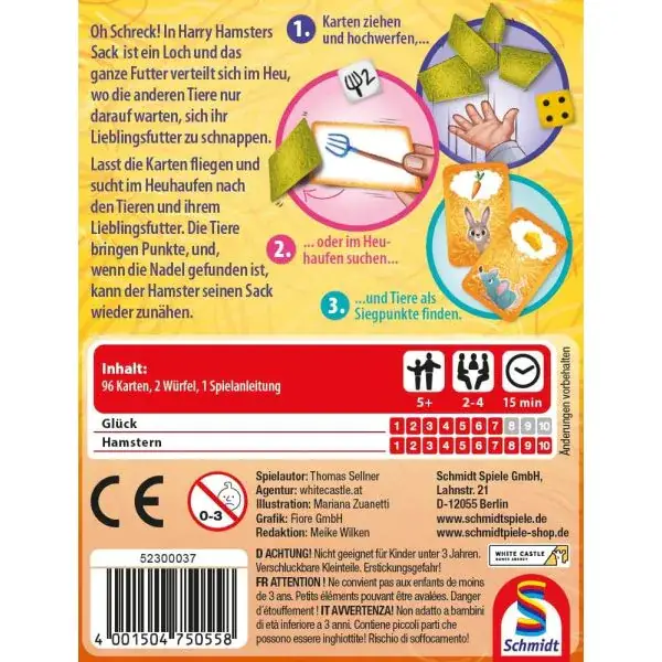 Schmidt Spiele Die Nadel im Heuhaufen, Kartenspiel Meist gekauft
