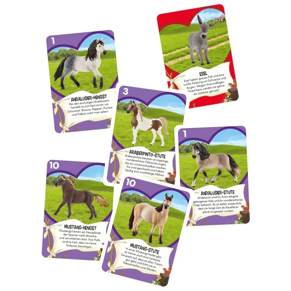 Schmidt Spiele Schleich ®: Horse Club – Pferdepaare in der Metalldose Fabrik Onlineshop