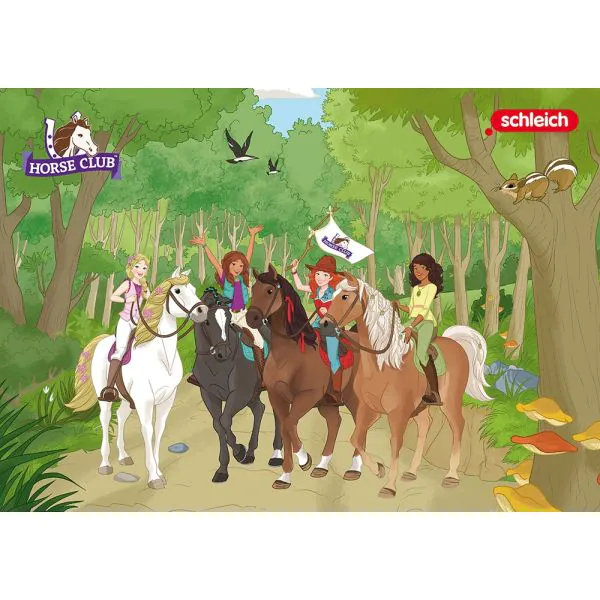Schmidt Spiele Schleich ®: Horse Club – Pferdepaare in der Metalldose Fabrik Onlineshop