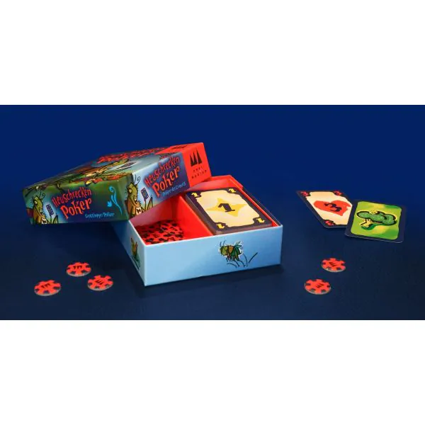 Schmidt Spiele Drei Magier®: Heuschrecken Poker, Kartenspiel Sonderangebot