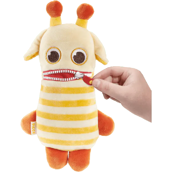Schmidt Spiele Sorgenfresser Biggo, klein, 22 cm, Zoo Babies Edition Räumungsverkauf