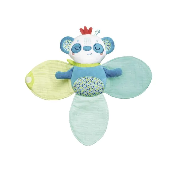 Schmidt Spiele TULIP'S GARDEN by SELECTA Soft Toy: Schmusestuch, Schlaf gut, Tulip, 20 cm Begrenzt auf 3 Tage