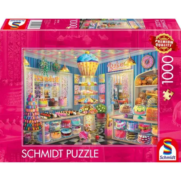 Schmidt Spiele Bunte Bäckerei, 1.000 Teile Puzzle Günstiger Verkauf