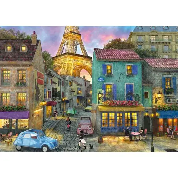 Schmidt Spiele In den Straßen von Paris, 1.000 Teile Puzzle Limitierter Zeitrabatt