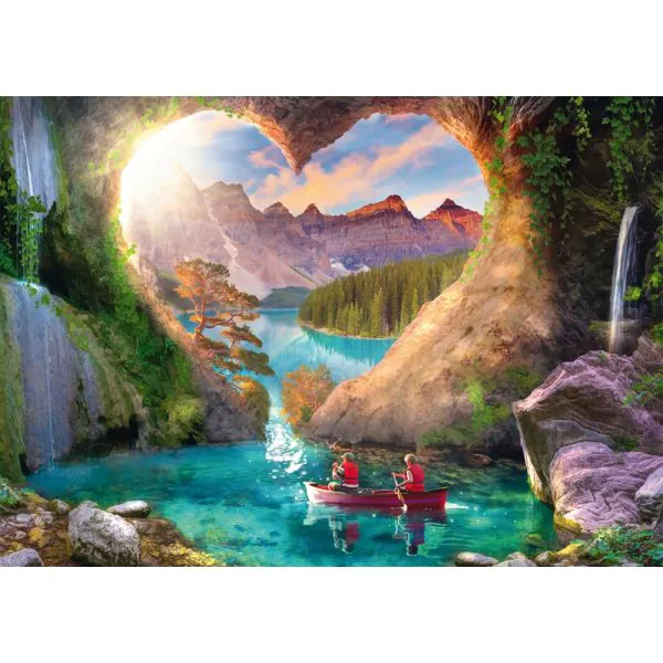 Schmidt Spiele Ausblick mit Herz, 1.000 Teile Puzzle Sonderangebot