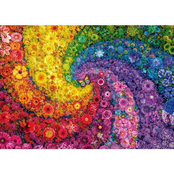 Schmidt Spiele Kunterbunter Blütenwirbel, 2.000 Teile Puzzle Günstig kaufen