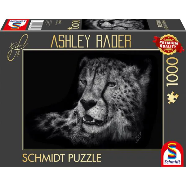 Schmidt Spiele Ashley Rader: Speed - Gepard, im Zeichen der Anmut, 1.000 Teile Puzzle Black Friday