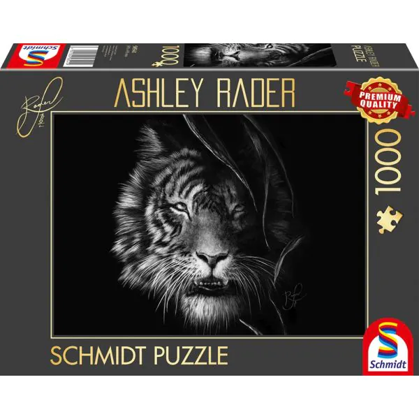 Schmidt Spiele Ashley Rader: Wilderness – Tiger, Im Zeichen der Freiheit, 1.000 Teile Puzzle Cyber Monday