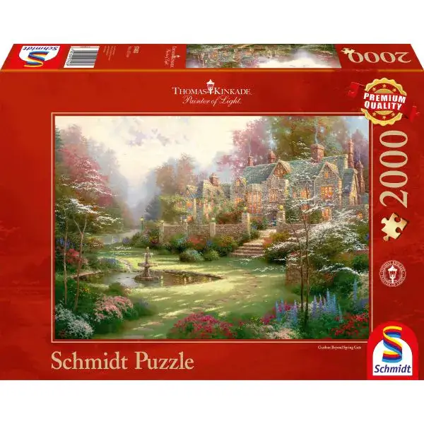 Schmidt Spiele Thomas Kinkade: Landsitz, 2.000 Teile Puzzle Jubiläumsangebot