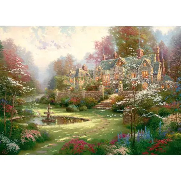 Schmidt Spiele Thomas Kinkade: Landsitz, 2.000 Teile Puzzle Jubiläumsangebot
