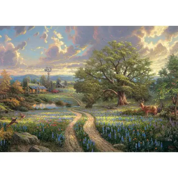 Schmidt Spiele Thomas Kinkade: Painter of Light - Country Living, 1.000 Teile Puzzle Zeitlich begrenztes Angebot
