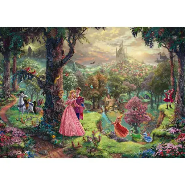 Schmidt Spiele Thomas Kinkade: Painter of Light - Disney Dornröschen, 1.000 Teile Puzzle Tägliche Deals