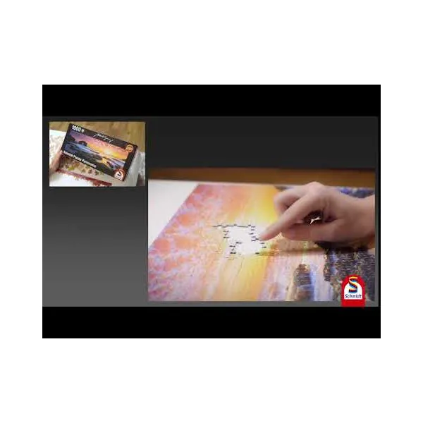 Schmidt Spiele Thomas Kinkade Studios: Painter of Light - Der Weihnachtsmann und seine Wichtel - Limited Edition, 1.000 Teile Puzzle Kostenlose Rückgabe