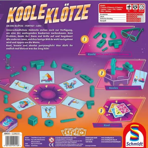 Schmidt Spiele Koole Klötze , Familienspiel Bis zu 55% Rabatt