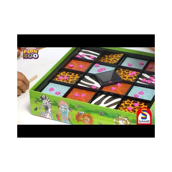 Schmidt Spiele Floh im Zoo, Kinderspiel 50% Rabatt mit kostenlosem Versand