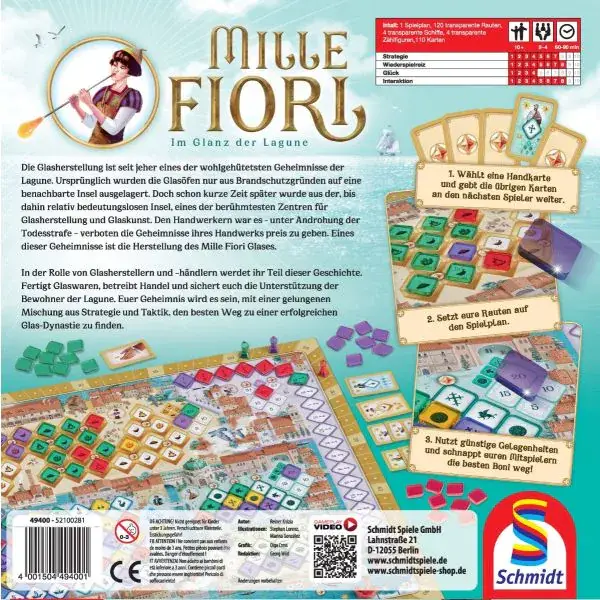 Schmidt Spiele Mille Fiori, Familienspiel Speichern exportieren