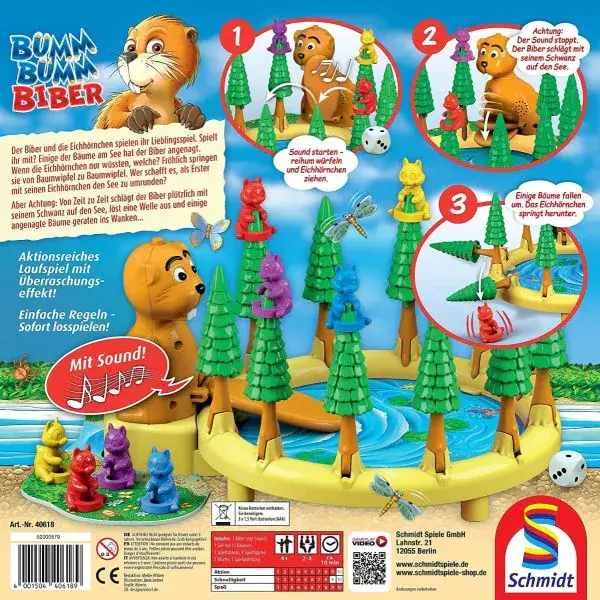 Schmidt Spiele Bumm Bumm Biber Auslauf