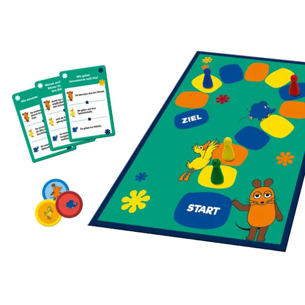 Schmidt Spiele Die Maus: Das Quiz mit der Maus, Kinderspiel Schlussverkauf