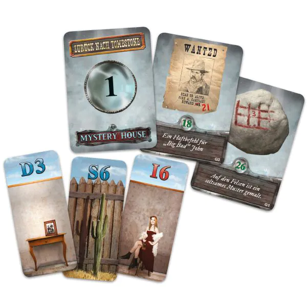 Schmidt Spiele Mystery House, Zurück nach Tombstone, 1. Erweiterung Günstiger Verkauf
