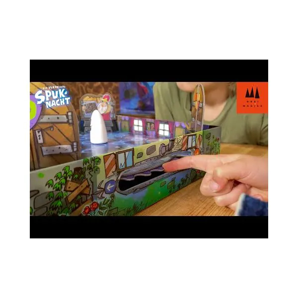 Schmidt Spiele Drei Magier®: Die verdrehte Spuknacht, Kinderspiel Sonderangebot