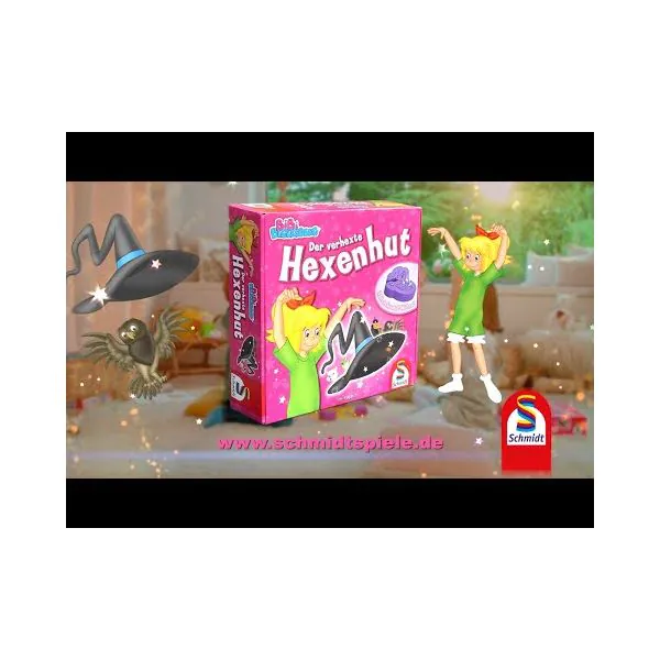 Schmidt Spiele Bibi Blocksberg: Der verhexte Hexenhut, Kinderspiel Rabatt