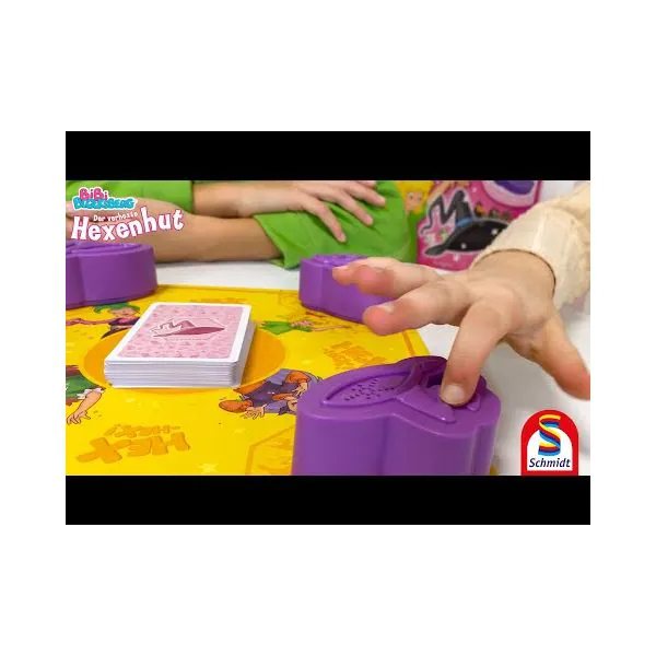 Schmidt Spiele Bibi Blocksberg: Der verhexte Hexenhut, Kinderspiel Rabatt