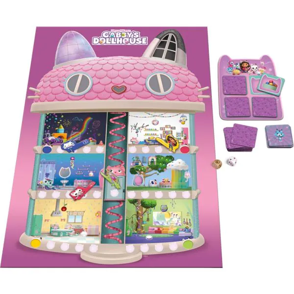 Schmidt Spiele Gabby's Dollhouse: Eine miau-tastische Schnitzeljagd, Kinderspiel Großer Ausverkauf