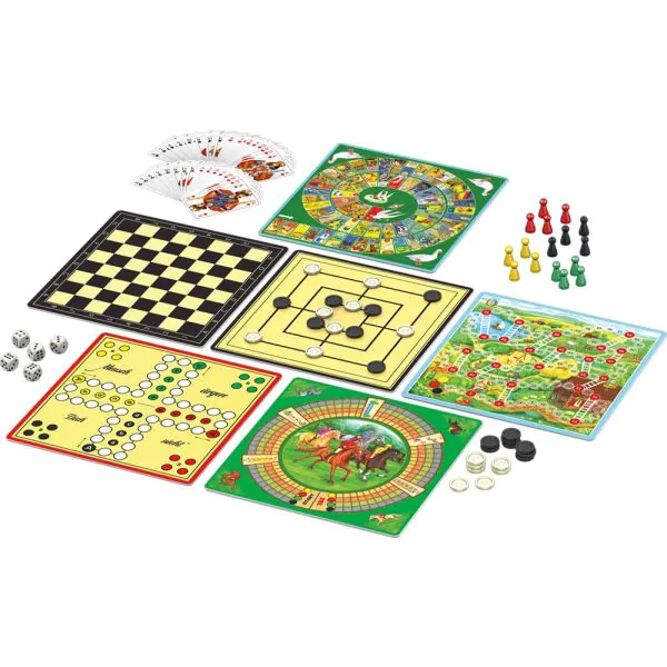 Schmidt Spiele 150er Spielesammlung, 150 Spielemöglichkeiten, grün Muttertagsangebot