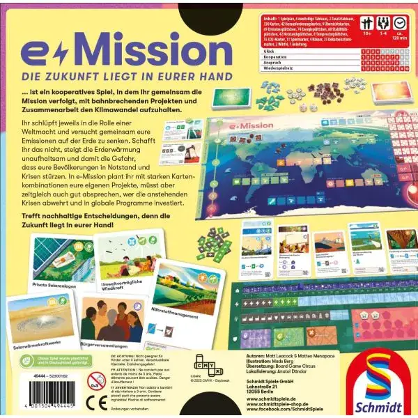 Schmidt Spiele E-Mission, Familienspiel Jubiläumsangebot