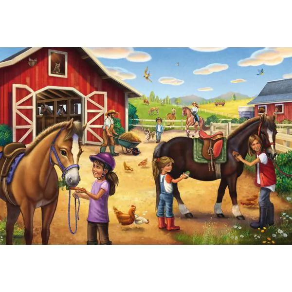 Schmidt Spiele Meine Lieblingspferde, 3 x 48 Teile Kinderpuzzle Bestseller