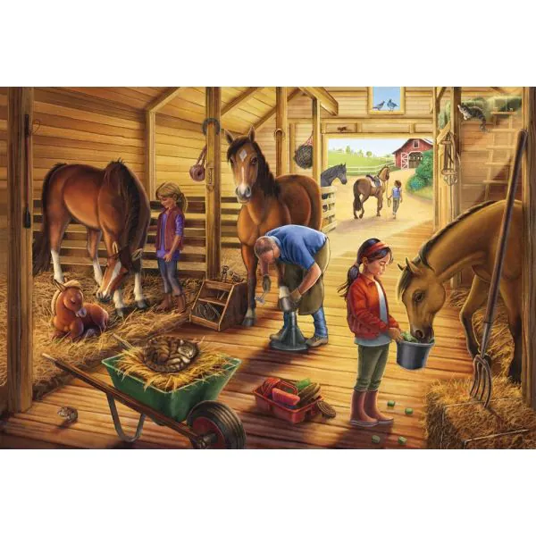 Schmidt Spiele Meine Lieblingspferde, 3 x 48 Teile Kinderpuzzle Bestseller