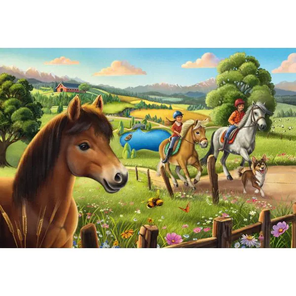 Schmidt Spiele Meine Lieblingspferde, 3 x 48 Teile Kinderpuzzle Bestseller