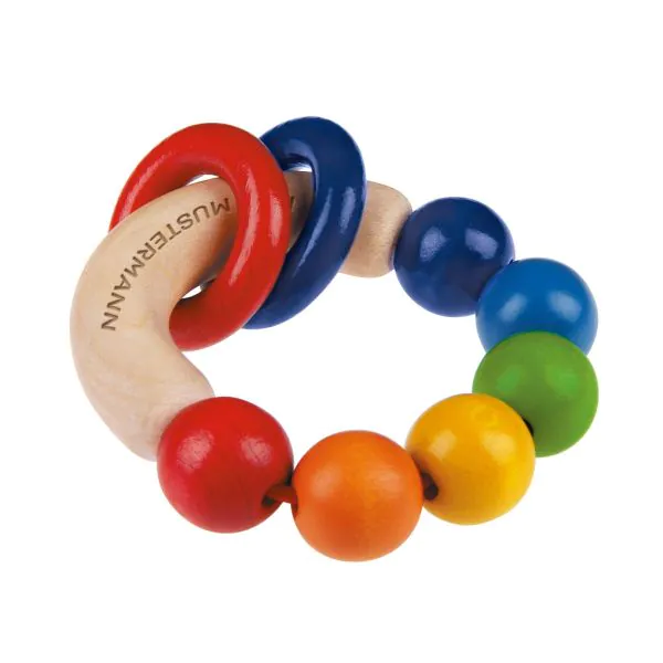 Schmidt Spiele Rondello, Greifling aus Holz, 7,5 cm Letzte 3 Tage