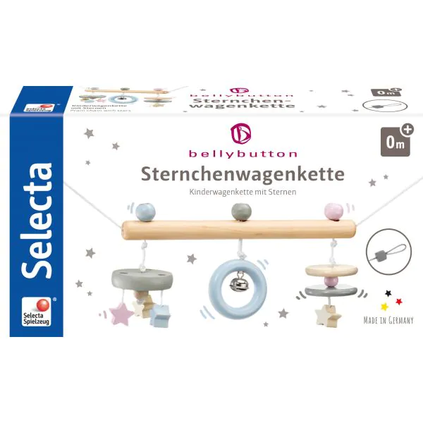 Schmidt Spiele bellybutton: Sternchen, Wagenkette aus Holz, 63 cm Angebote