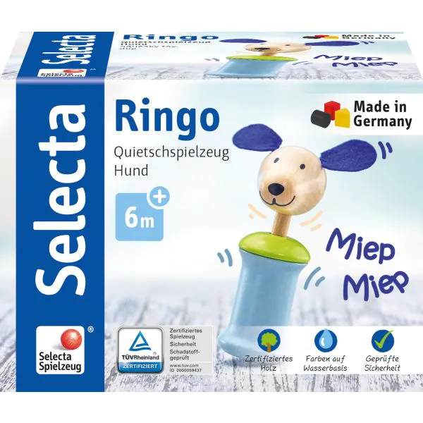 Schmidt Spiele Ringo - Greifling mit Quietsche im Angebot