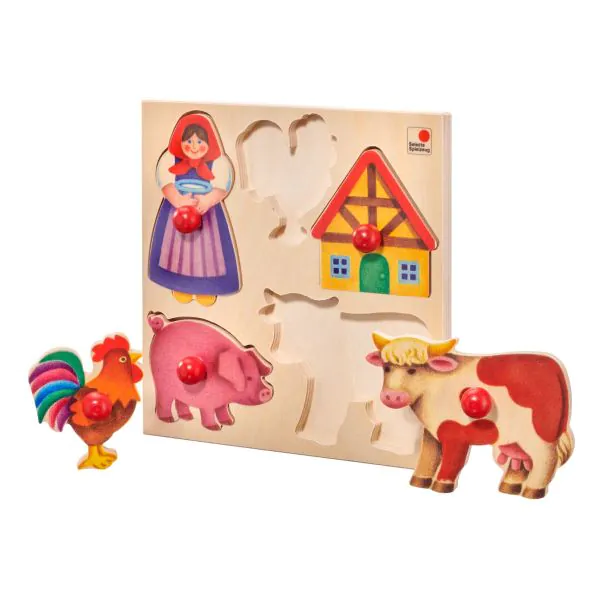 Schmidt Spiele Greifpuzzle Bauernhof Jubiläumsangebot
