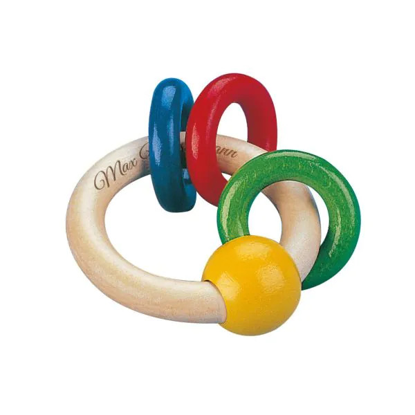 Schmidt Spiele Girondo, Greifling aus Holz, 10 cm Fabrikladen