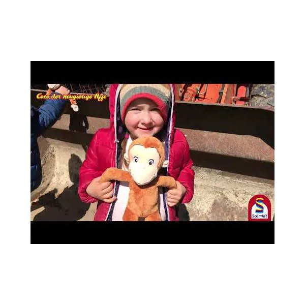 Schmidt Spiele Coco der neugierige Affe, Coco, 26 cm Begrenzte Freigabe