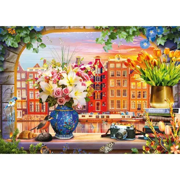 Schmidt Spiele Besuch in Amsterdam, 1.000 Teile Puzzle Discount Store für neue Produkte