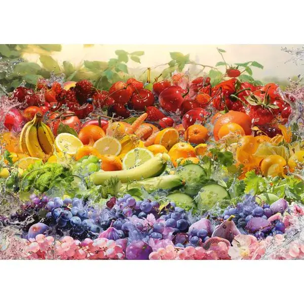Schmidt Spiele Frucht-Cocktail, 1.000 Teile Puzzle Nur noch ein Tag übrig