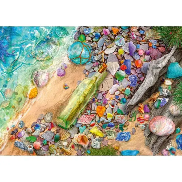 Schmidt Spiele Leuchtendes Strandgut, 1.000 Teile Puzzle Super Rabatt