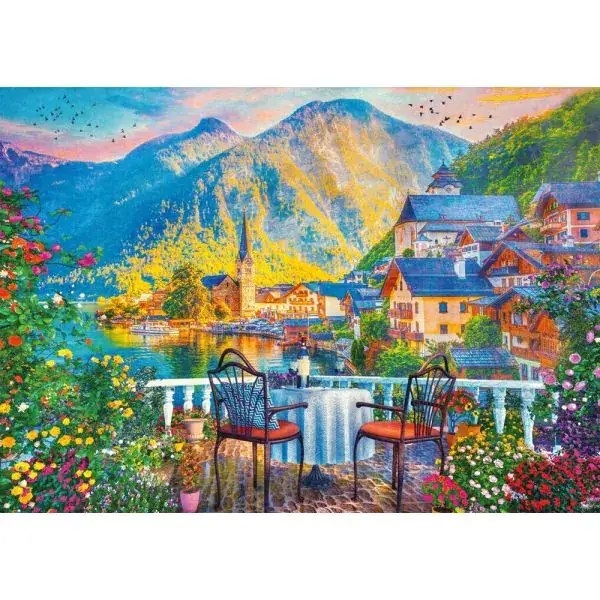 Schmidt Spiele Malerisches Hallstatt, 1.000 Teile Puzzle Clearance-Verkauf