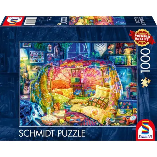 Schmidt Spiele Gemütliche Höhle, 1.000 Teile Puzzle Speichern exportieren