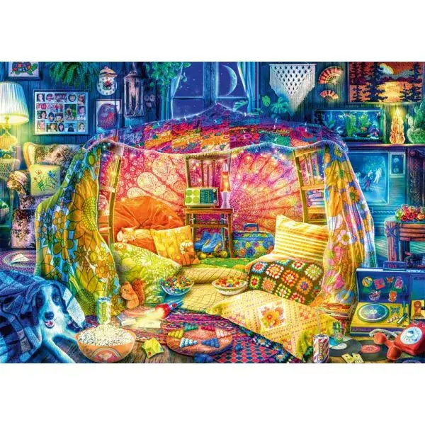 Schmidt Spiele Gemütliche Höhle, 1.000 Teile Puzzle Speichern exportieren