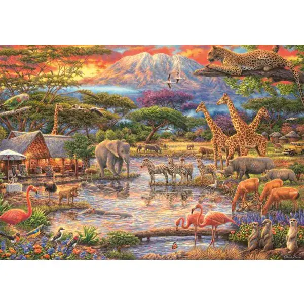 Schmidt Spiele Paradies am Kilimandscharo, 500 Teile Puzzle Black Friday Preise