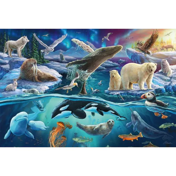 Schmidt Spiele Tiere in der Arktis, 150 Teile Kinderpuzzle Begrenztes Angebot