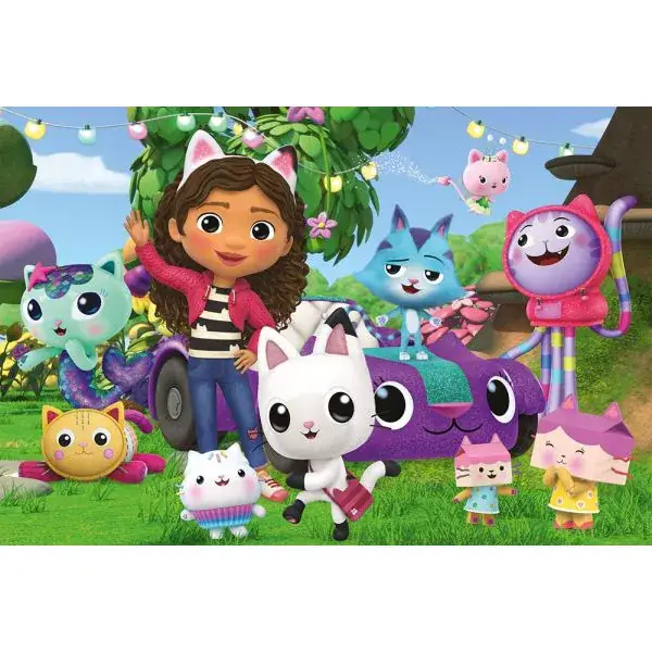 Schmidt Spiele Gabby's Dollhouse: Fröhliche Freunde, 60 Teile Kinderpuzzle Neuheiten