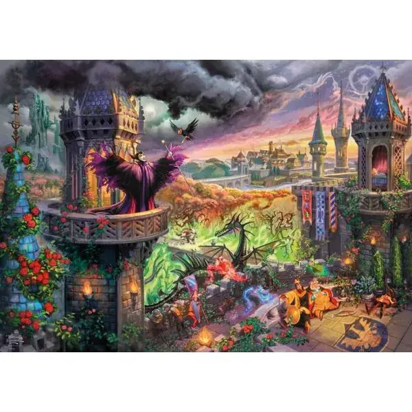 Schmidt Spiele Thomas Kinkade Studios: Disney Dreams Collection - Maleficent, 1.000 Teile Puzzle Tägliche Deals