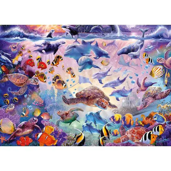 Schmidt Spiele Majestät des Ozeans, 1.000 Teile Puzzle 50% Rabatt mit kostenlosem Versand